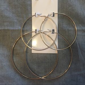 Forever 21 gold hoops